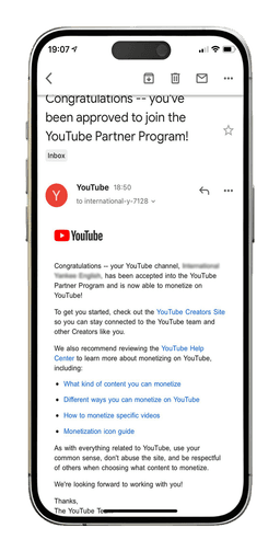 Monetized YouTube Channel 4